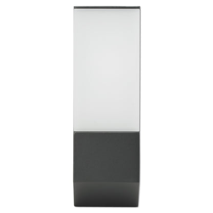 LED Außen Wandleuchte 9W eckig anthrazit IP54 Wandlampe Außenlampe Außenleuchte