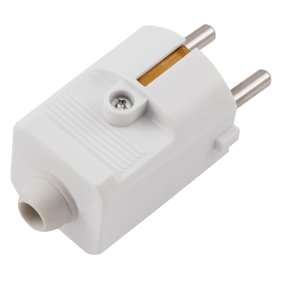 Hochwertige Wiederanschließbare Schutzkontakt-Stecker und -Kupplungen, Weiß und Schwarz