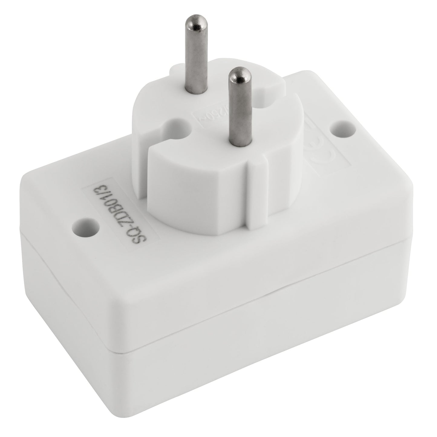 Steckdosenadapter als 2fach, 3fach, 4fach Ausführung