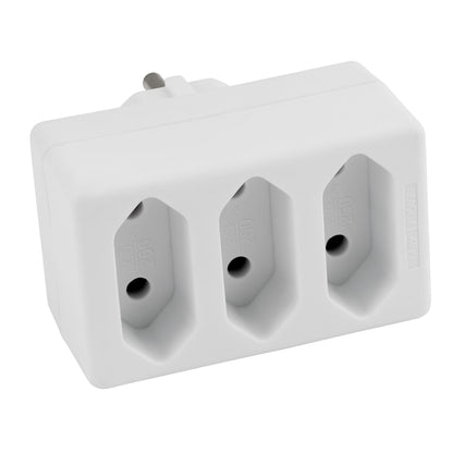 Steckdosenadapter als 2fach, 3fach, 4fach Ausführung