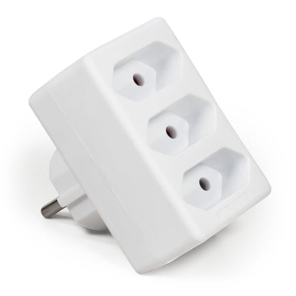 Steckdosenadapter als 2fach, 3fach, 4fach Ausführung