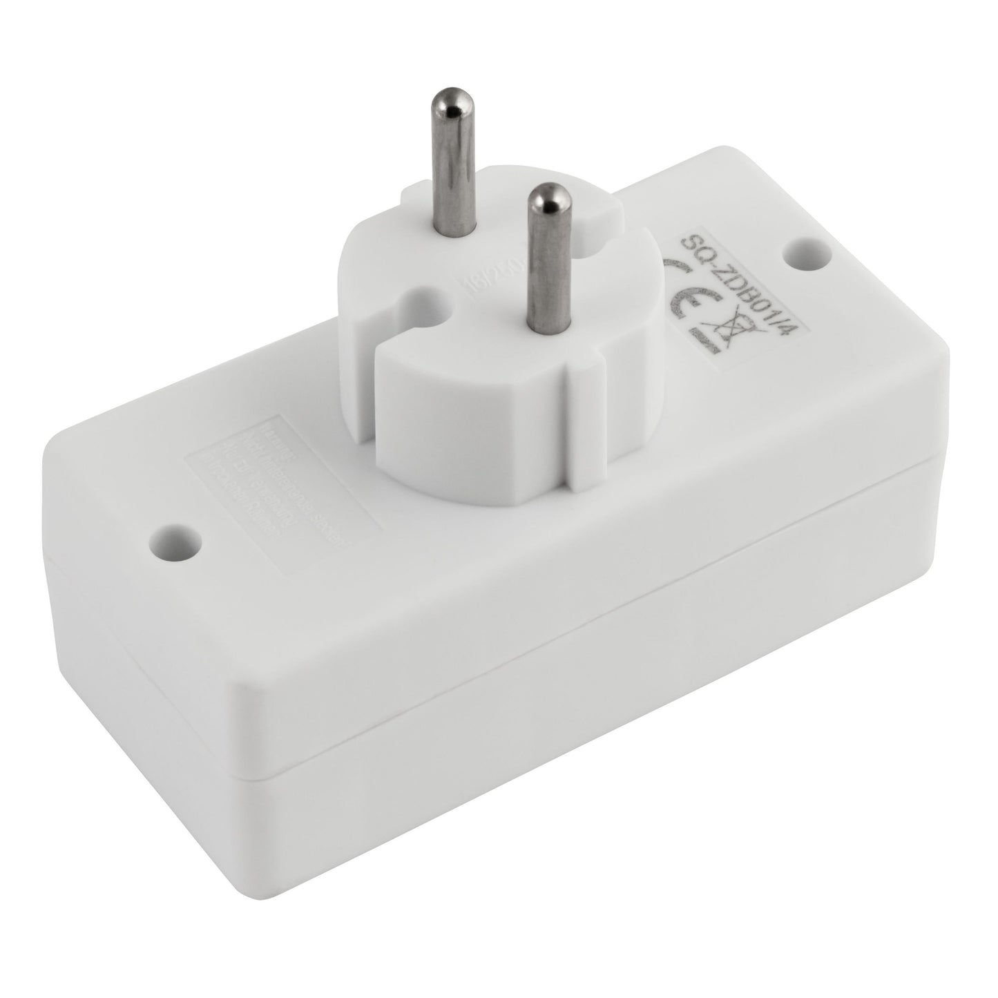 Steckdosenadapter als 2fach, 3fach, 4fach Ausführung