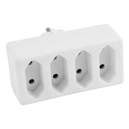 Steckdosenadapter als 2fach, 3fach, 4fach Ausführung