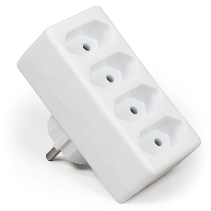 Steckdosenadapter als 2fach, 3fach, 4fach Ausführung