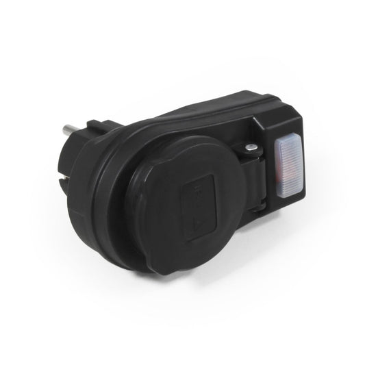 Steckdosenadapter mit Schalter, 230V/3500W, IP44 - für Außen