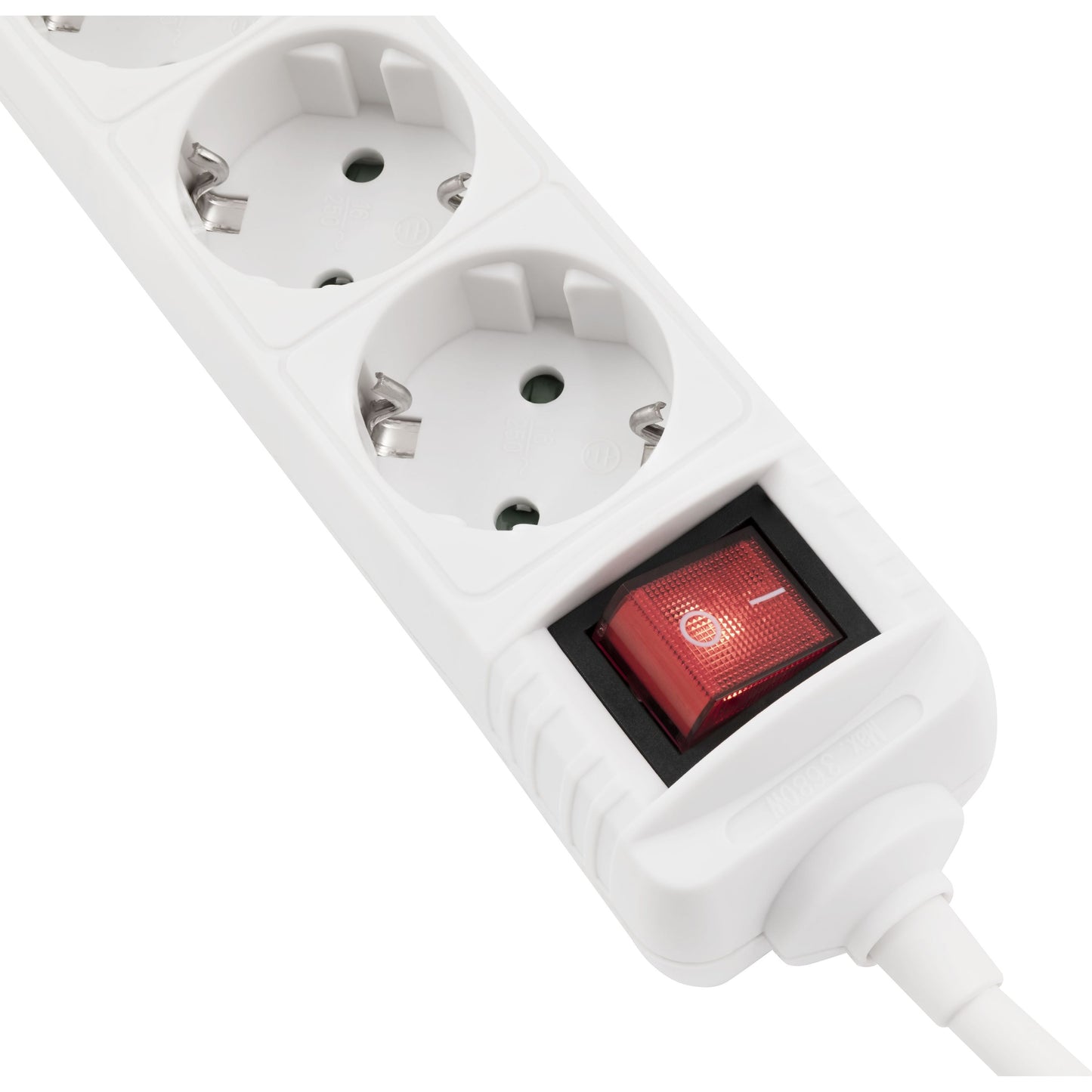 Steckdosenleiste 3-fach mit oder ohne Schalter