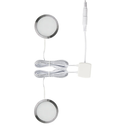 LED Unterbauleuchten Set Küchen-Beleuchtung Schrankbeleuchtung flach kleben