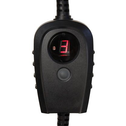 Zwischenstecker mit Dämmerungsschalter & Timer 1–9 Std., IP44, 3680W