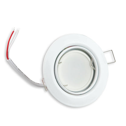 LED Einbaustrahler 3-6,5W 230 Volt rund eckig schwenkbar Einbauspot 75mm