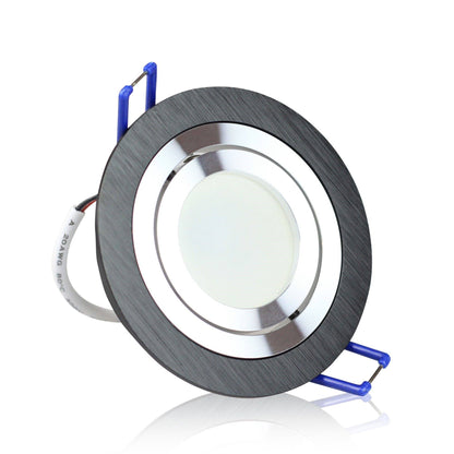 LED Einbaustrahler schwenkbar super flach 3-6,5W 230V Spot Licht Panel