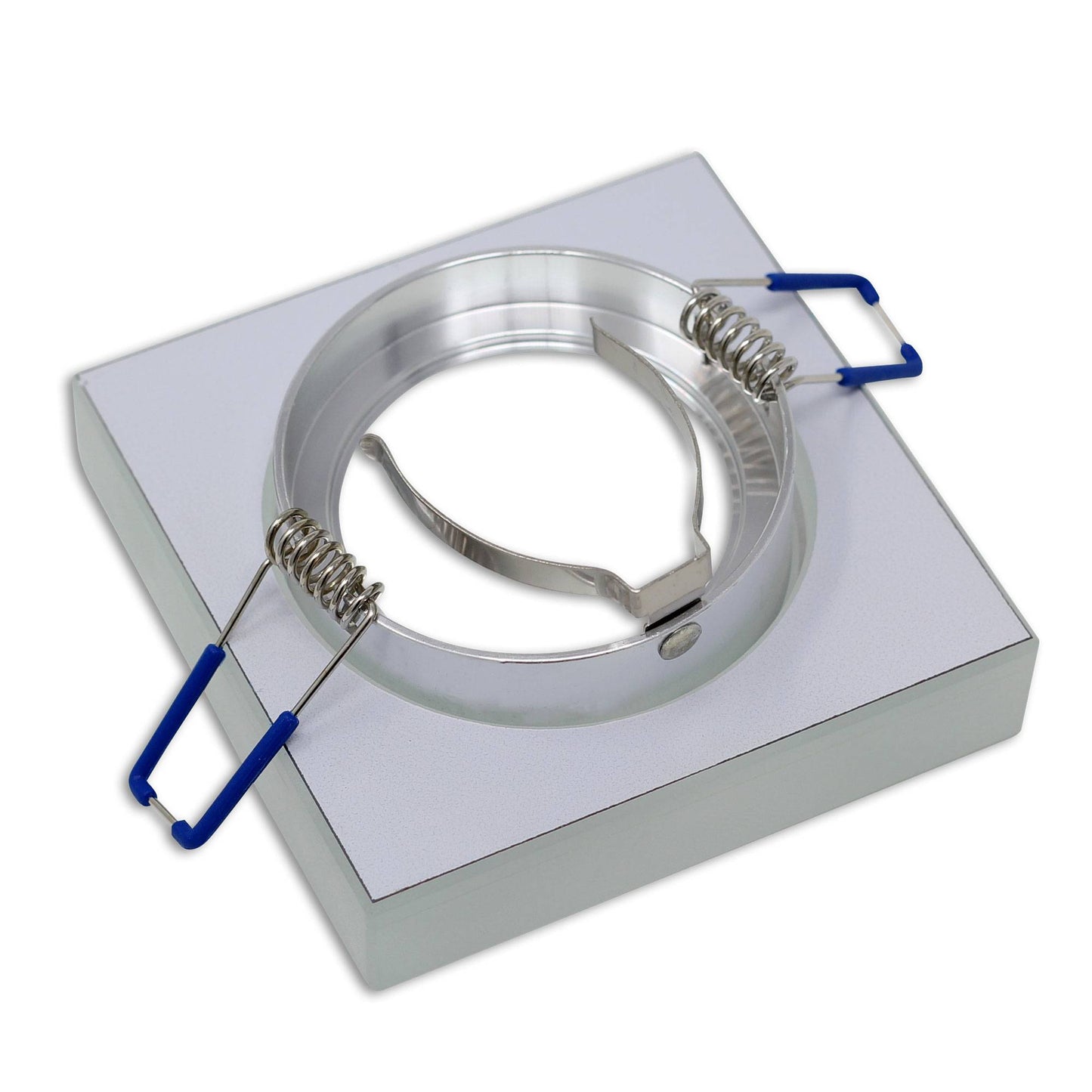 LED Einbaustrahler Glas matt flach 3W 5W 6,5W Einbauspot 70mm Leuchte