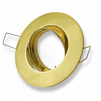 Einbaurahmen rund GU10 MR16 schwenkbar 75-80mm Gehäuse Einbaustrahler Spot LED