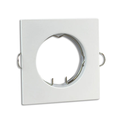 Einbaurahmen schwenkbar rund eckig Rahmen Einbaustrahler 60mm Spot GU10 MR16 LED