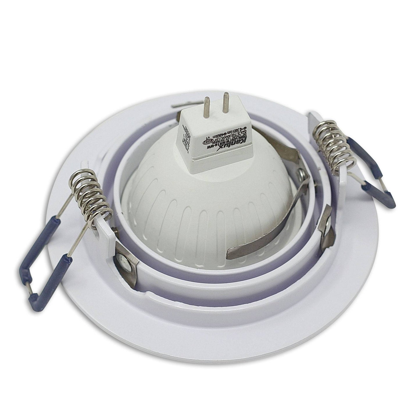 LED Einbaustrahler rund schwenkbar 5-7W 12V MR16 Einbau-Spot Lampe 75-85mm Panel
