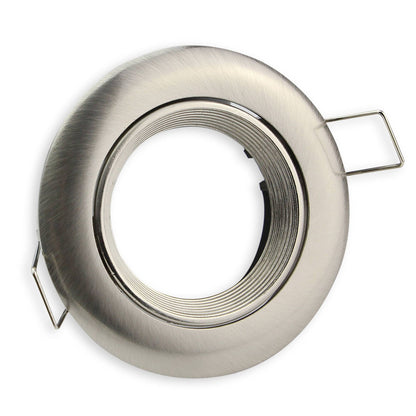 Einbaurahmen rund GU10 MR16 schwenkbar 75mm Rahmen Einbaustrahler Spot LED