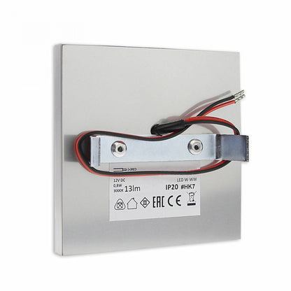 LED Treppenbeleuchtung eckig 12V 0,8W Treppenleuchte Stufen-Leuchte Wandleuchte