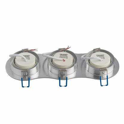 LED Einbaustrahler flach rund 5-7W MR16 Einbauspot Deckenstrahler schwenkbar