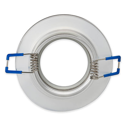 LED Einbaustrahler rund IP44 5-7W Spot Außen Deckenstrahler Dusche 57mm MR16 12V
