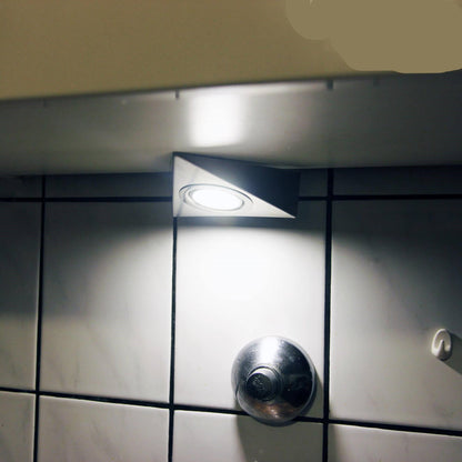 LED Unterbeleuchtung Küchenleuchte Küche Schrankleuchten Dreieckleuchte Edelstahl Lampen