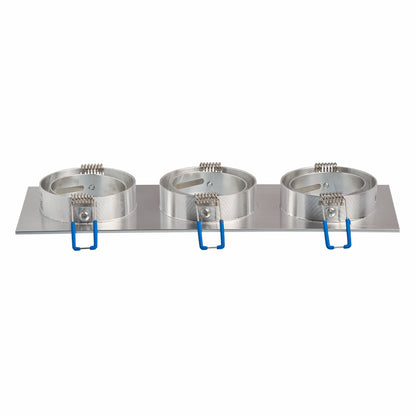 LED Einbaustrahler flach eckig 5-7W MR16 Einbau-Spot Deckenspot 12V 75mm