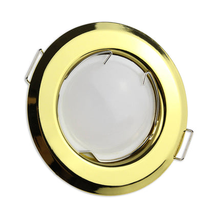 Einbaurahmen GU10 MR16 rund 55-60mm Gehäuse Einbauleuchte Einbauspot LED Halogen