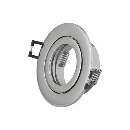 LED Einbaustrahler 3-6,5W IP44 rund Bad Chrom Deckenspot Einbauleuchte Außen