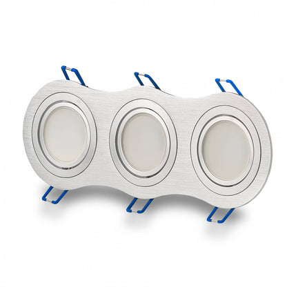 LED Einbaustrahler MR16 flach rund schwenkbar 1-3 flammig Einbauleuchte