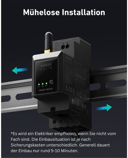 Anker SOLIX Smarter Zähler: Optimieren Sie Ihren Energieverbrauch in Echtzeit