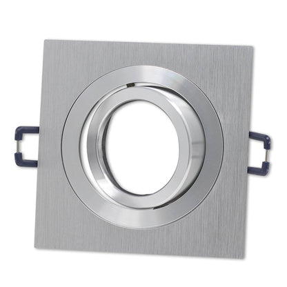 LED Einbaustrahler eckig schwenkbar 12V MR16 5W 7W Einbau-Spot Strahler 75-85mm