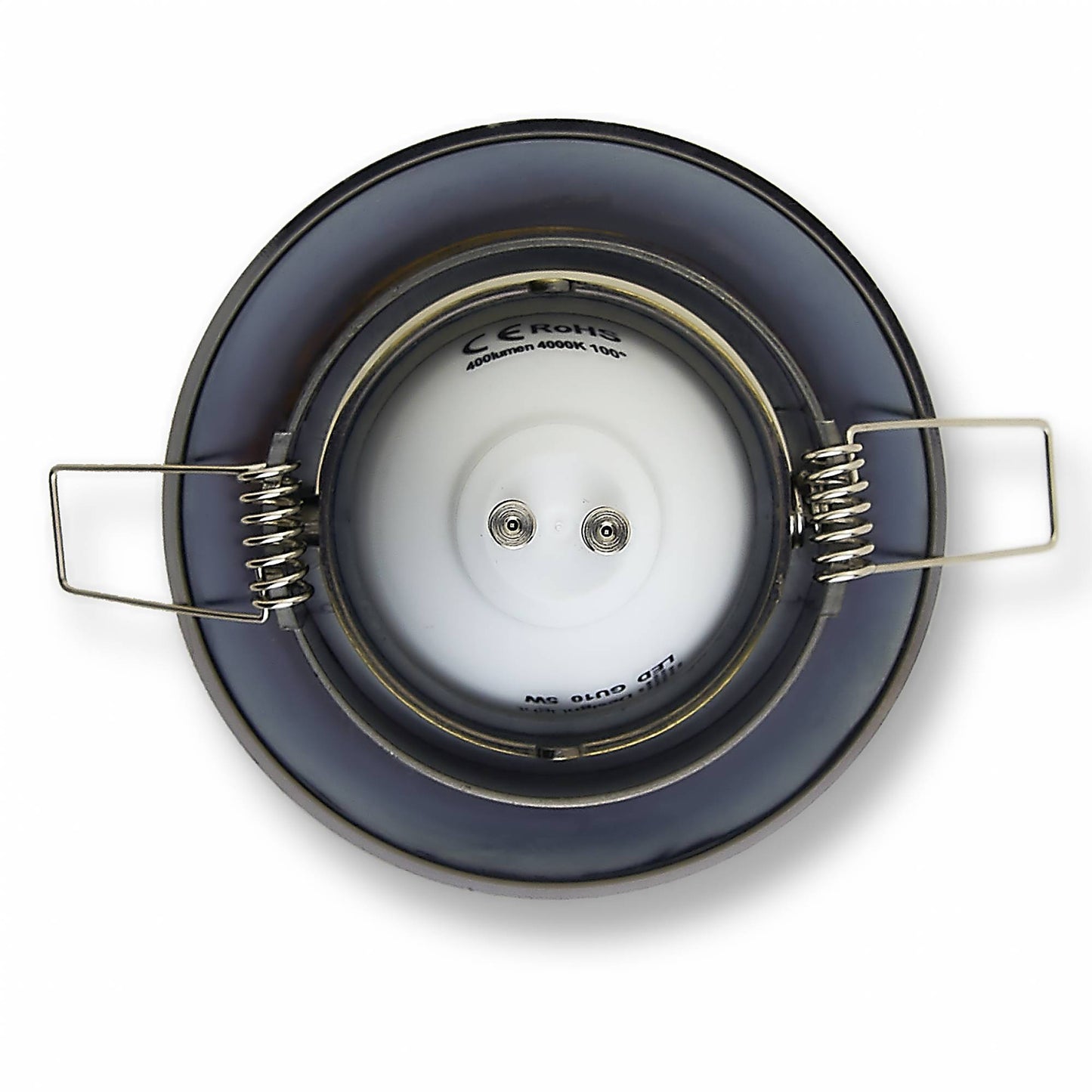 Einbaurahmen rund GU10 MR16 schwenkbar 75-80mm Gehäuse Einbaustrahler Spot LED