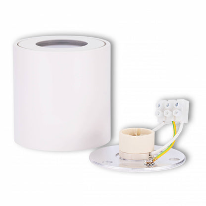 LED Aufbau-Leuchte 1-9W 230V rund IP44 Aufbaustrahler Außen Bad Einbauleuchte