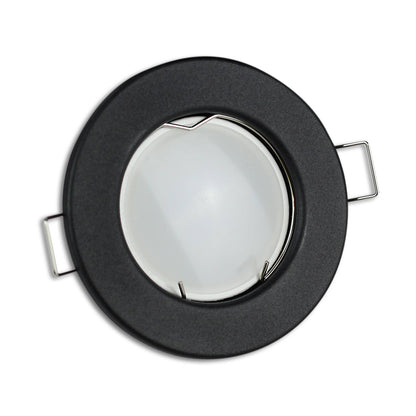 Einbaurahmen GU10 rund Rahmen Einbaustrahler Einbauspot LED Halogen MR16 GU5.9