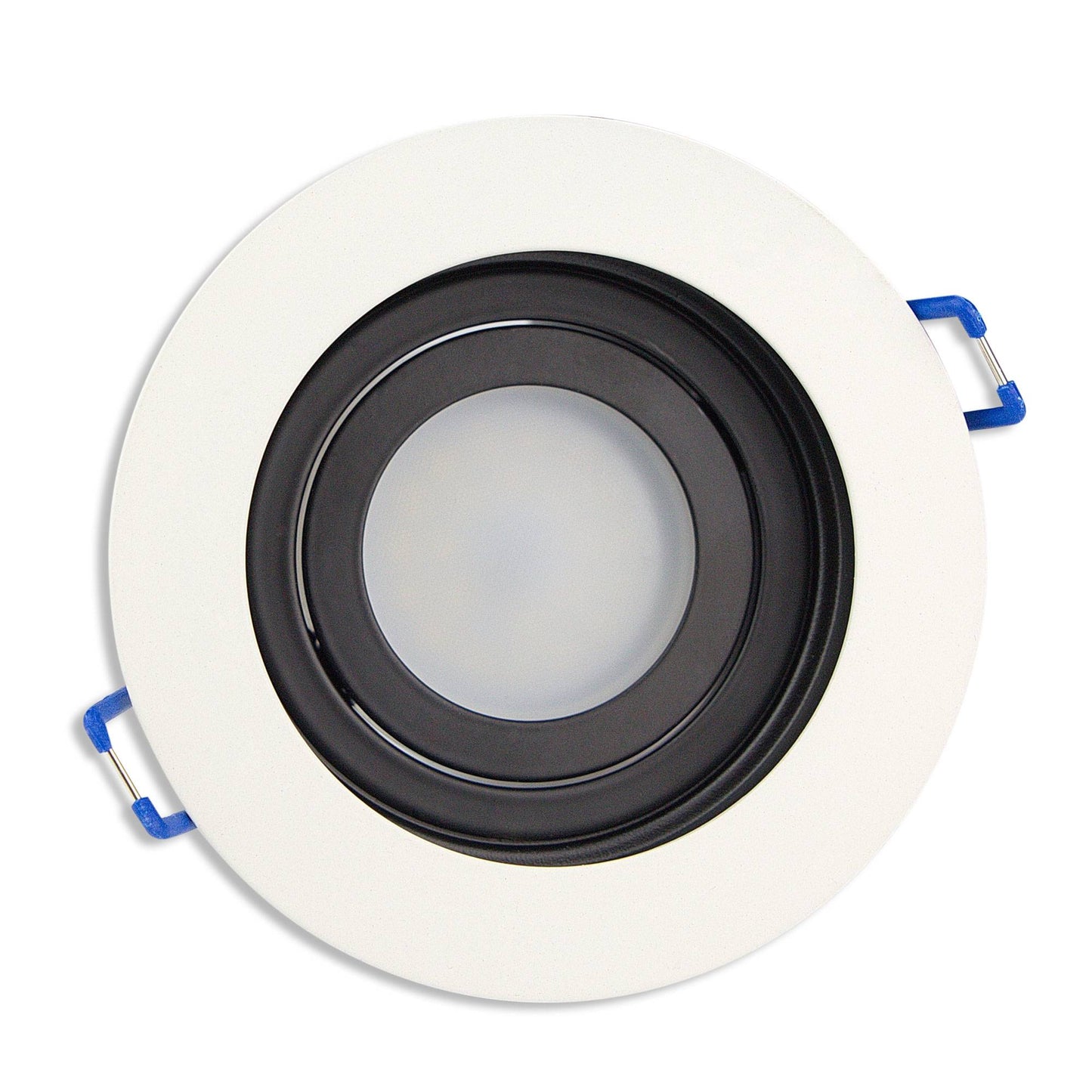 LED Einbaustrahler 3-6,5W eckig rund dimmbar 230V flach Spot Strahler 90-95mm