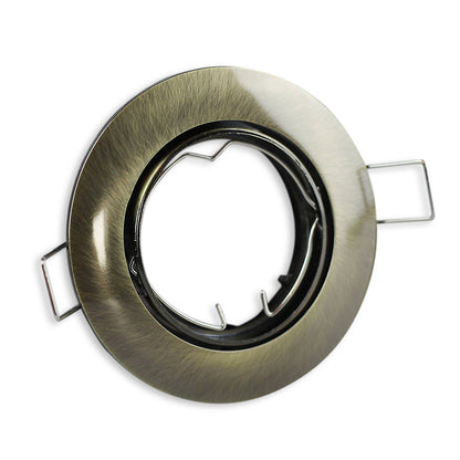 LED Einbaustrahler rund schwenkbar flach 3W 5W 6,5W Aluminium Einbau-Spot