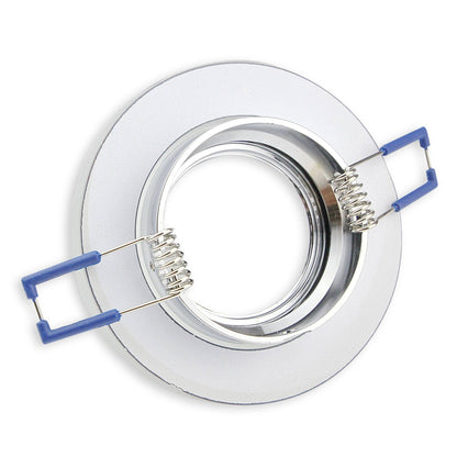 LED Einbaustrahler MR16 12 Volt 5-7 Watt rund eckig Einbauspot Glas 60-70mm