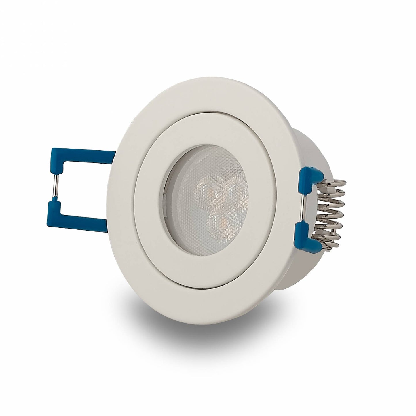 Einbaurahmen GU11 MR11 IP44 rund Bad Gehäuse 40mm Sauna Einbau-Spot Außen