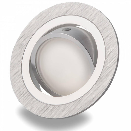LED Einbaustrahler flach rund 5-7W MR16 Einbauspot Deckenstrahler schwenkbar