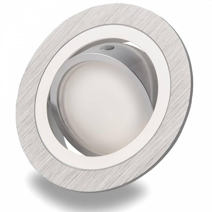 LED Einbaustrahler flach rund 3-6,5W Einbaurahmen Deckenstrahler 75mm