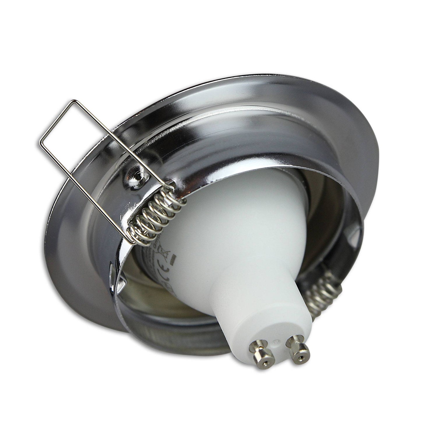 Einbaurahmen rund GU10 MR16 schwenkbar 80-85mm Gehäuse Einbauleuchte Spot LED