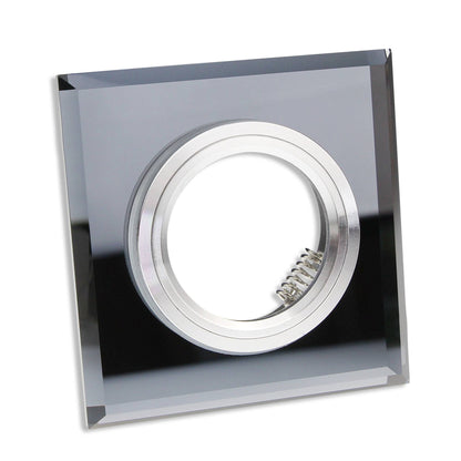 LED Einbaustrahler MR16 12 Volt 5-7 Watt rund eckig Einbauspot Glas 60-70mm