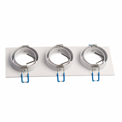LED Einbaustrahler GU10 1-3 flammig Einbauspot Deckenleuchte schwenkbar 230V