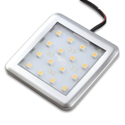 LED Unterbauleuchte Küche 3er rund eckig Küchenleuchte Unterbaulampe Licht