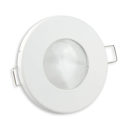 Einbaurahmen GU10 MR16 IP44 rund Badezimmer Gehäuse Sauna Spot LED Halogen