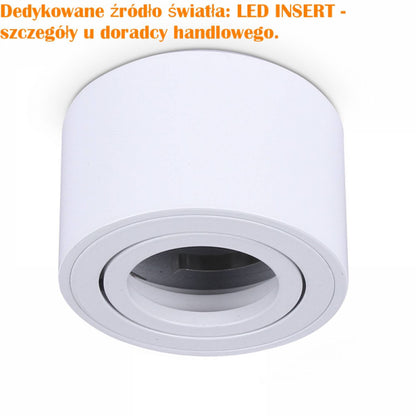 LED Mini-Aufbaustrahler MR16 12V, rund & schwenkbar, 5–7W, Weiß