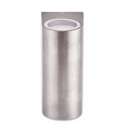 Wandleuchte Wandlampe IP44 2-fach GU10 230V Außenleuchte Leuchte Edelstahl