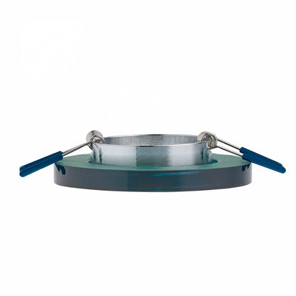 Einbaurahmen GU10 MR16 Glas Rahmen Einbaustrahler 75mm Einbau-Spot LED Halogen