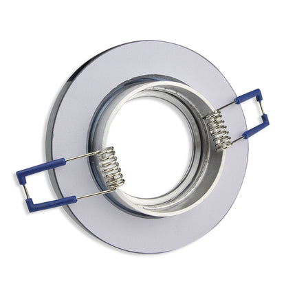 LED Einbaustrahler 230V 5-7W rund eckig Spot Glas 75mm Bohrloch Einbauleuchte