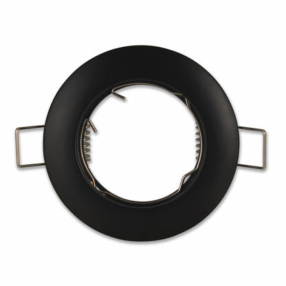 Einbaurahmen rund GU10 GU5,3 Ø65mm Bohrloch Gehäuse Einbaustrahler Spot