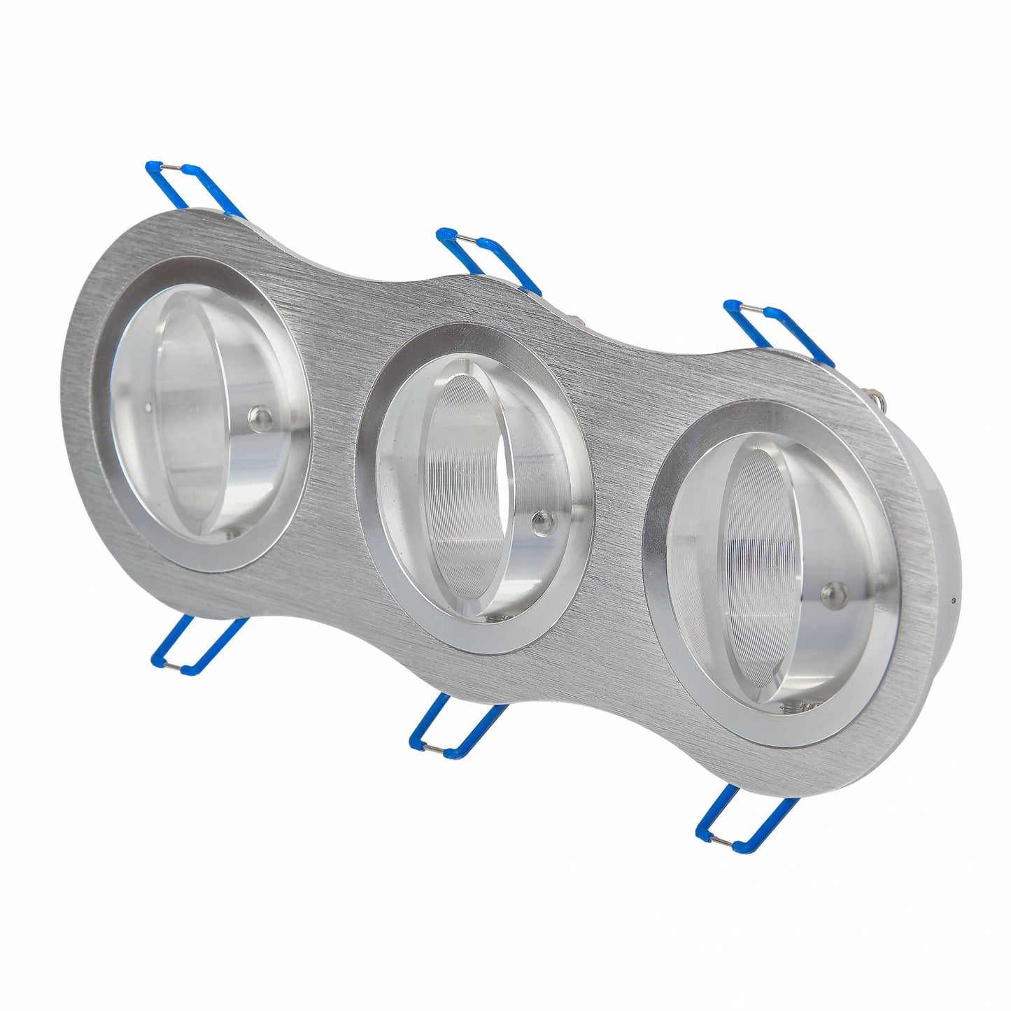 LED Einbau-Strahler 1-9W 1-3 flammig schwenkbar rund super flach GU10 230V