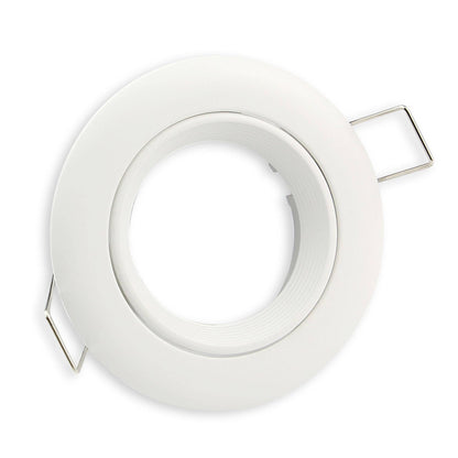 LED Einbaustrahler schwenkbar rund 230 Volt Spot Lampe 75mm Wandleuchte